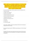 MKTG 482 Flurry EXAMS CURRENTLY TESTING AND FREQUENTLY TESTING EXAM QUESTIONS WITH EXPERT VERIFIED ANSWERS FOR GUARANTEED PASS &vert; LATEST UPDATE 2025