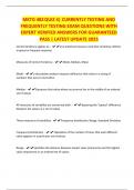 MKTG 482 QUIZ 4&vert; CURRENTLY TESTING AND FREQUENTLY TESTING EXAM QUESTIONS WITH EXPERT VERIFIED ANSWERS FOR GUARANTEED PASS &vert; LATEST UPDATE 2025