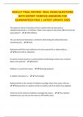 RAD117 FINAL REVIEW- REAL EXAM QUESTIONS WITH EXPERT VERIFIED ANSWERS FOR GUARANTEED PASS &vert; LATEST UPDATE 2025