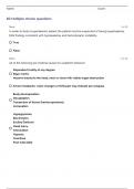 SNHD AEMT PROTOCOLS QUESTIONS ALL WITH COMPLETE ANSWERS