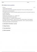 SNHD AEMT PROTOCOLS REVISION QUESTIONS ALL WITH COMPLETE ANSWERS