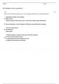 SNHD AEMT PROTOCOLS EXAM ALL WITH COMPLETE ANSWERS