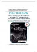 Test Bank For Dental Radiography Principles And Techniques 6th Edition By Joen Iannucci