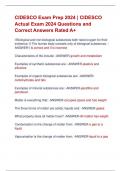 CIDESCO Exam Prep 2024 &vert; CIDESCO  Actual Exam 2024-2025 Questions and  Correct Answers Rated A&plus;