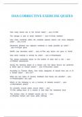 ISSA CORRECTIVE EXERCISE QUIZES