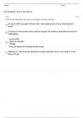  SNHD PROTOCOL EXAM ALL WITH COMPLETE ANSWERS