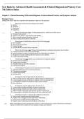Test Bank for Advanced Health Assessment & Clinical Diagnosis in Primary Care&comma; 7th Edition by Joyce E&period; Dains&comma; Linda C&period; Baumann & Pamela Scheibel &vert; 2025&sol;2026 Clinical Reasoning & Primary Care Exam Prep &vert; Full Chapters PDF