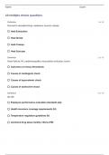 SNHD EMT PROTOCOL REVISION EXAM ALL WITH COMPLETE ANSWERS