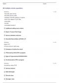 SNHD ADVANCED EMT EMS PROTOCOLS EXAM ALL WITH COMPLETE ANSWERS