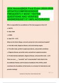 2024 Newest&vert;BQA Final Exam &vert;2024-2025  UPDATE&vert;COMPREHENSIVE  FREQUENTLY MOST TESTED  QUESTIONS AND VERIFIED  ANSWERS&vert;GET IT 100&percnt; ACCURATE&excl;&excl;