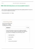 MMC 3420 QUIZ 4&vert;Questions and Answers&vert;2025 Graded A