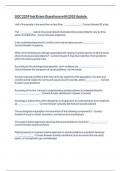 SOC 220 Final Exam Questions with 2025 Update&period;