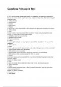 Coaching Principles Test NEWEST 2025&sol;2026 ACTUAL EXAM COMPLETEQUESTIONS AND CORRECT DETAILED ANSWERS &lpar;VERIFIED ANSWERS&rpar; &vert;ALREADY GRADED A&plus;&vert;&vert;BRAND NEW&excl;&excl;