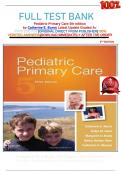 FULL TEST BANK Pediatric Primary Care 5th edition by Catherine E&period; Burns Latest Update Graded A&plus;     