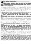 ADULT MEDICAL SURGICAL PRACTICE QUESTIONS AND ANSWERS&period;
