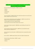 NURS 247 Exam &lpar;Latest Update&rpar; Questions and Verified Answers&vert; 100&percnt; Correct&vert; Grade A