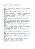WELLCARE CENTENE EXAM WITH 100&percnt; CORRECT ANSWERS 2025