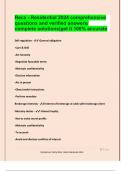 Reca - Residential 2024 comprehensive  questions and verified answers&sol;  complete solutions&vert;get it 100&percnt; accurat