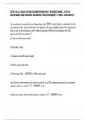 SFPC Prep EXAM &vert; UPDATE&vert;COMPREHENSIVE FREQUENT MOST-TESTED QUESTIONS AND VERIFIED ANSWERS&sol;SOLUTIONS&vert;GET IT 100&percnt; ACCURATE&excl;&excl;