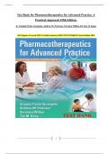 Test Bank for Pharmacotherapeutics for Advanced Practice&colon; A  Practical Approach&period; 5th Edition&period; by Virginia Poole Arcangelo&comma; Andrew M&period; Peterson&comma; Veronica Wilbur&comma; Dr&period; Tep M&period; Kang&period; All Chapters Covered&vert; 100&percnt; Verified Answers&vert; ISBN-978-1975160593&vert; Latest Editi