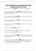 Pilot-s Handbook of Aeronautical Knowledge Questions Solved Accurately