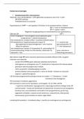 Samenvatting - gastro&colon; endocriene fysiologie 