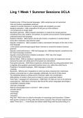 Ling 1 UCLA NEWEST 2025&sol;2026 ACTUAL EXAM COMPLETE QUESTIONS AND CORRECT DETAILED ANSWERS &lpar;VERIFIED ANSWERS&rpar; &vert;ALREADY GRADED A&plus;&vert;&vert;BRAND NEW&excl;&excl;&lpar;ALL BUNDLED HERE&excl;&excl;&excl;&rpar;