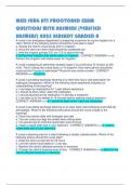MED SURG ATI PROCTORED EXAM QUESTIONS WITH ANSWERS &lpar;VERIFIED ANSWERS&rpar; 2025 ALREADY GRADED A 