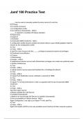 Jamf 100 Practice Test NEWEST 2025&sol;2026 ACTUAL EXAM COMPLETE QUESTIONS AND CORRECT DETAILED ANSWERS &lpar;VERIFIED ANSWERS&rpar; &vert;ALREADY GRADED A&plus;&vert;&vert;BRAND NEW&excl;&excl;