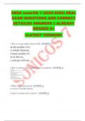 SNSA sonicOS 7 &lpar;&rpar; REAL  EXAM QUESTIONS AND CORRECT  DETAILED ANSWERS &vert;&vert; ALREADY  GRADED A&plus; <LATEST VERSION>