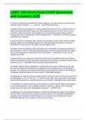 LMRT 226 Skull Final CHCP Questions and Answers 2025