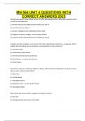 Bundle for MN566&sol; MN 566Exams Compilation &vert; Verified &vert; Guaranteed Success &vert; 2025