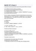 NACE CP 2 Quiz 2 questions and answers