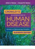 Test Bank for Crowley's An Introduction to Human Disease&period; Pathology and Pathophysiology Correlations &lbrack;11 ed&period;&rsqb; 9781284183832&lpar;2025&rpar;