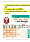 Timbys fundamental nursing skills and concepts 12ed
