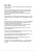 ICC &vert; UST &lpar;LATEST 2024&sol; 2025 UPDATE&rpar; QUESTIONS AND ANSWERS WITH RATIONALE  &vert; 100&percnt; PASS &vert; A GRADE
