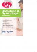 Obstetrics and Gynecology PreTestTM  Self-Assessment  and  Review Twelfth  Edition