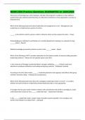 BCOR 2304 Practice Questions GUARANTEE A&plus; 2025&sol;2026