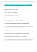 EPA Risk Assessor ExamQuestions Graded A&plus; 2025&sol;2026