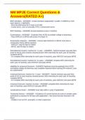 NM MPJE Correct Questions & Answers&lpar;RATED A&plus;&rpar;