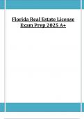 Florida Real Estate Exam Prep 2025-2026 A&plus;  Graded Practice Bundle 