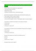 NCC Electronic Fetal Monitoring Final Exam Questions Graded A&plus; 2025