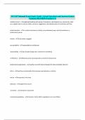 NCCAP National Exam Study Guide &vert; Actual Questions and Answers 