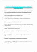 NCCAP National Exam &vert; Actual Questions and Answers 