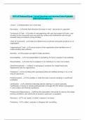 NCCAP National Exam &vert; Actual Questions and Answers