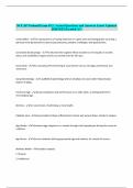 NCCAP  BUNDLED EXAMS WITH SOLUTIONS &vert;GRADED A&plus;