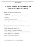 NCMA CPCM EXAM 2025 QUESTIONS AND ANSWERS GRADED A&plus;&lpar;SOLVED&rpar;
