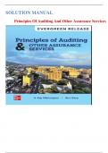 Solution Manual & Test Bank For Principles of Auditing and Other Assurance Services 23rd Edition by Whittington & Pany|9781265221317| All Chapters 1-21| LATEST