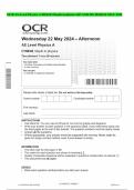 OCR AS Level Physics A H156&sol;02 Depth in physics QP AND MS MERGE MAY 2024