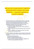 HESI RN EXIT EXAM LEGACY COMPLETE  QUESTIONS WITH CORRECT DETAILED  ANSWERS &vert;&vert; ALREADY GRADED A&plus;  <LATEST VERSION>